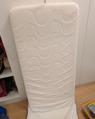 Materasso da lettino + biancheria