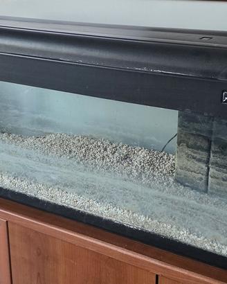 Acquario 90L circa completo di pompa e filtro con