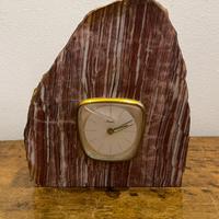 Orologio da tavolo vintage Mauthe su base marmo