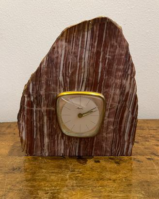 Orologio da tavolo vintage Mauthe su base marmo