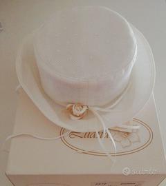 Cappellino elegante per neonata Brand Luana Made i