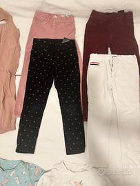 2 kg di vestiti bimba come nuovi taglia 5-6 anni