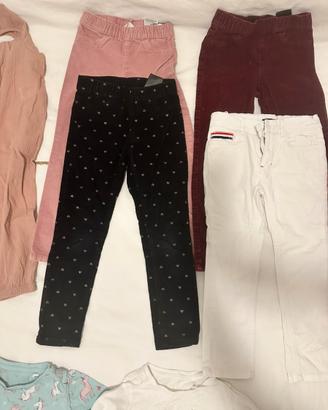 2 kg di vestiti bimba come nuovi taglia 5-6 anni