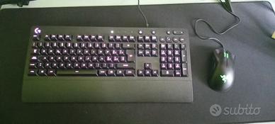 Tastiera + mouse da gaming