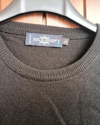 maglione elegante unisex 50 lana merino