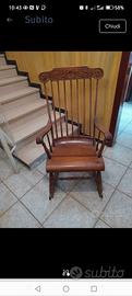 sedia a dondolo