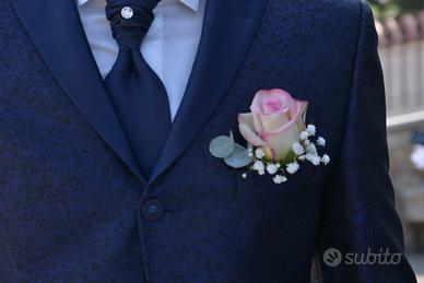 Abito sposo Pignatelli TG 48 blu