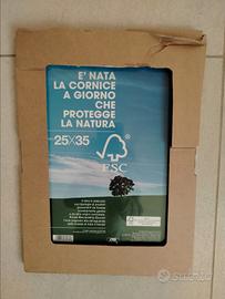 cornici in vetro nuove 