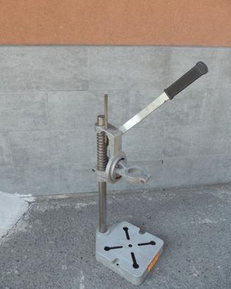 SUPPORTO  A COLONNA IN ALLUMINIO PER TRAPANO 