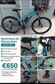 Bianchi Kuma 725  Shimano Deore