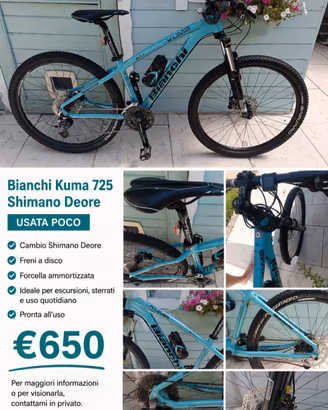 Bianchi Kuma 725  Shimano Deore