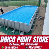 Piscina Rettangolare Fuori Terra 956x488x132h