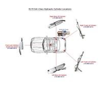 Kit revisione pistoni idraulici tetto Mercedes slk