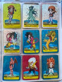 Lotto lamincards DRAGONBALL RARE