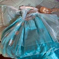costume carnevale Elsa frozen