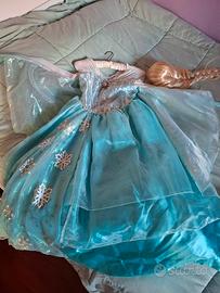 costume carnevale Elsa frozen
