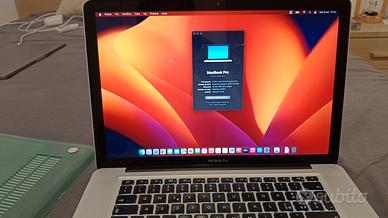Macbook pro 15"  2011 ram 16/ 240 ssd 
