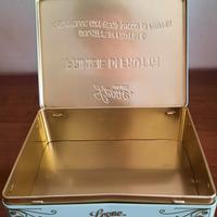 SCATOLA VINTAGE IN LATTA CARAMELLE LEONE