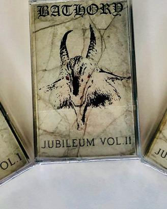 BATHORY - Jubileum Vol. 1/2/3 - Musicassetta (MC)