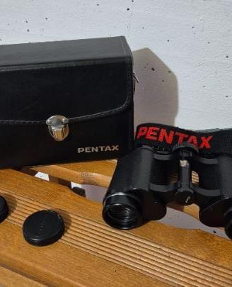 Binocolo Vintage Pentax Completo di Custodia