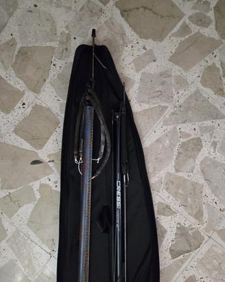 Set 2 Fucili Subacquei Arbalete (Omer 90 + Cressi)