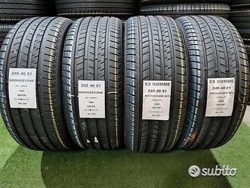 4 gomme 245 40 21 BRIDGESTONE RFT RIF1487