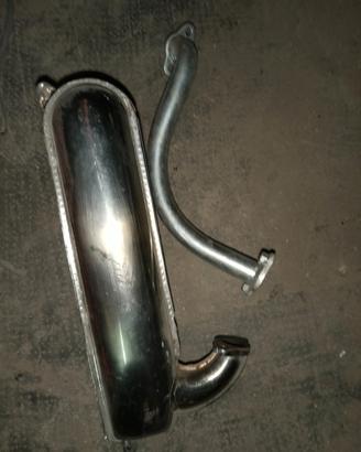 marmitta sito plus espansione cromata vintage vesp