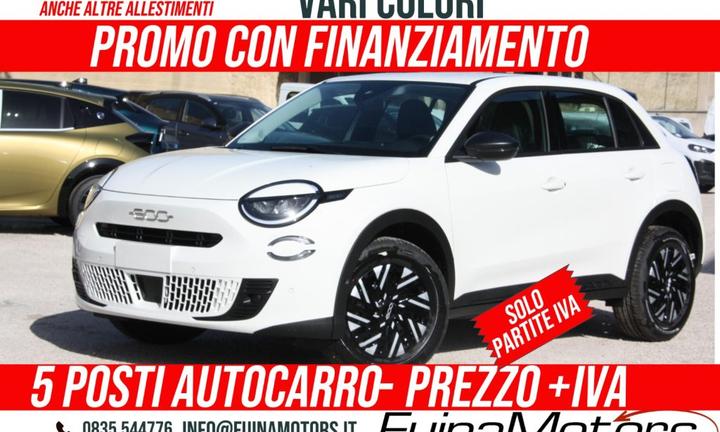 FIAT 600 1.2 110CV Hybrid 5 POSTI AUTOCARRO NUOV