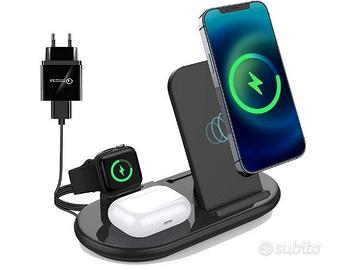 Ricarica wireless per smartwact,smartphone,cuffie