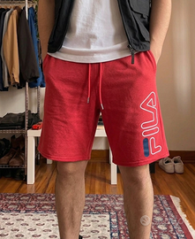 Bermuda pantaloncini Fila rossi uomo - tg M