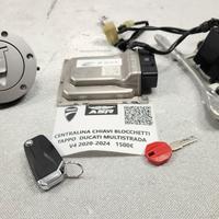 KIT CENTRALINA CHIAVI BLOCCHETTI TAPPI DUCATI MULT