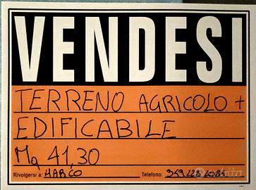 TERRENO AGRICOLO PIU EDIFICABILE 