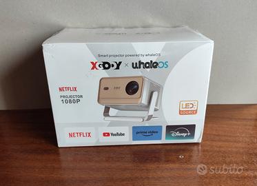 Videoproiettore XGODY Whale OS Full HD