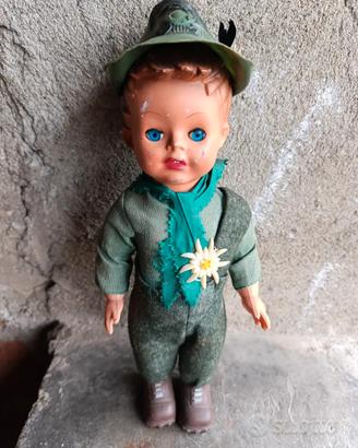 Bambola Alpino Militaria 