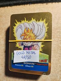 Dragonball z metal superpotenziate gold