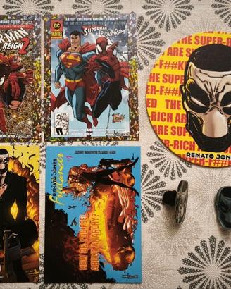 Kaare Andrews 4 card + sottobicchiere + spillette