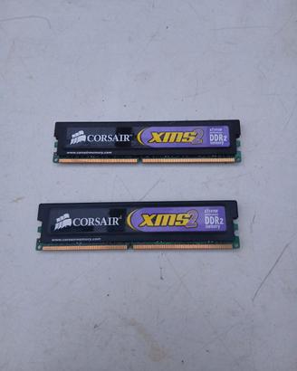 CORSAIR 1GB (2x512mb) DDR2 CM2X512-5400C4 Prezzo X