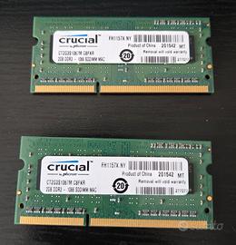 Sodimm DDR3 4GB 1066 MAC