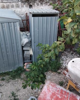 box e bagno in lamiera zincato 