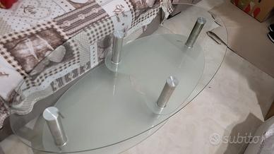 TAVOLINO   VETRO  SOGGIORNO
