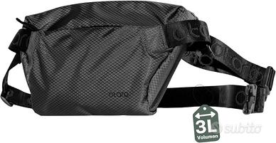 Otaro sling bag Black / Dark Grey - NEW
