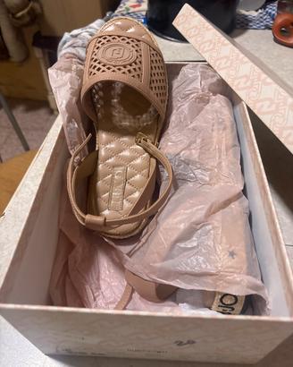 Sandali Liu Jo Espadrilles Platform Rosa Cipria