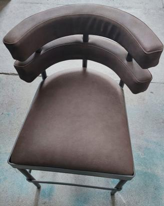 Set di 4 Sedie Design Industrial – Metallo