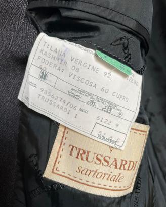 giacca cachemire lana vergine Trussardi