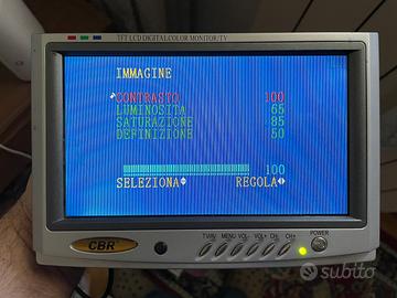 TV portatile CBR 7"