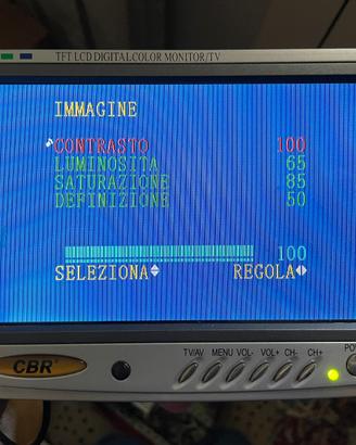 TV portatile CBR 7"