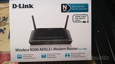 MODEM ADSL2+ D-LINK + ATLANTIS
