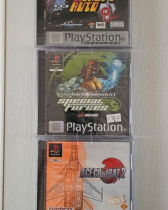 Giochi Ps1 sigillati 