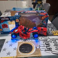Moto telecomandata Spiderman 