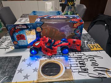 Moto telecomandata Spiderman 